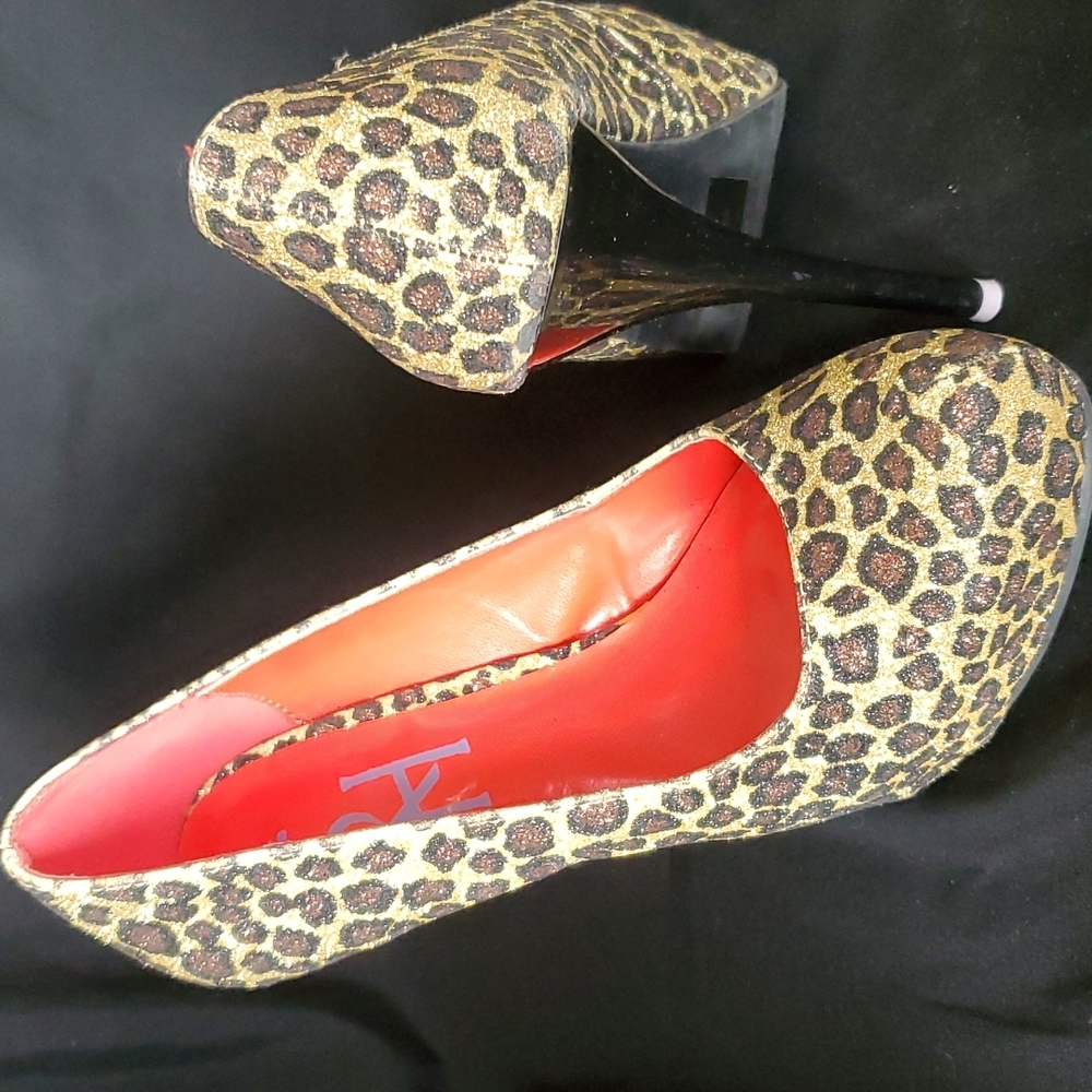Women's S5 Leopard print highheel